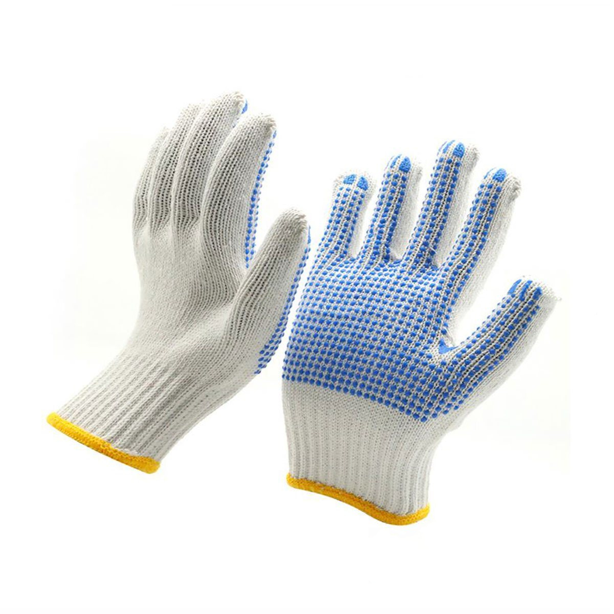 Safety Cotton Knitted PVC Dotted Glove Cotton Glove Manufacturers