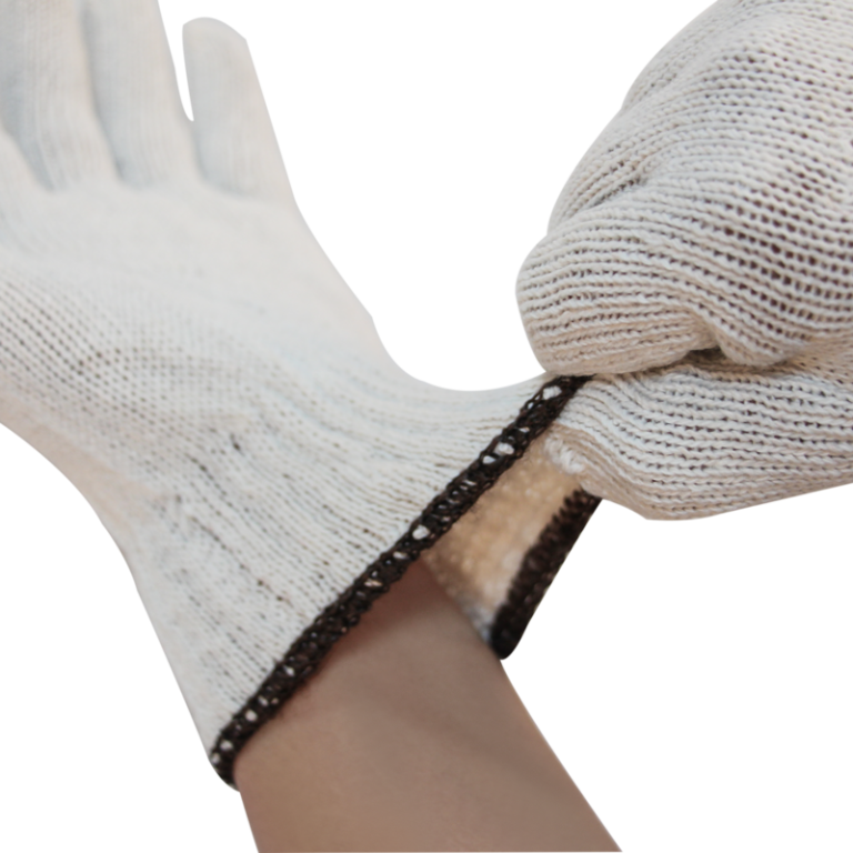 Poly cotton working safety gloves Cotton Glove Manufacturers