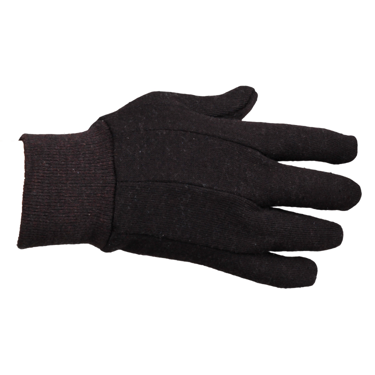 jersey knitted wrist cotton sewn glove Cotton Glove Manufacturers