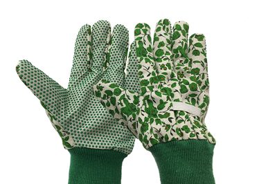 Fashion Dotted Cotton Gloves (1) -400