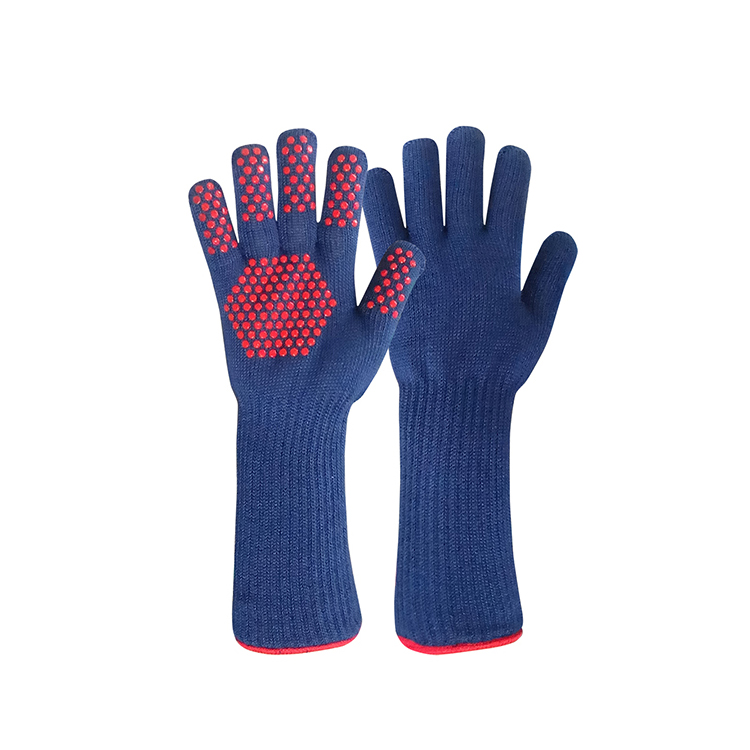 Fashion Cooking Oven Bbq Gloves Cotton Glove Manufacturers