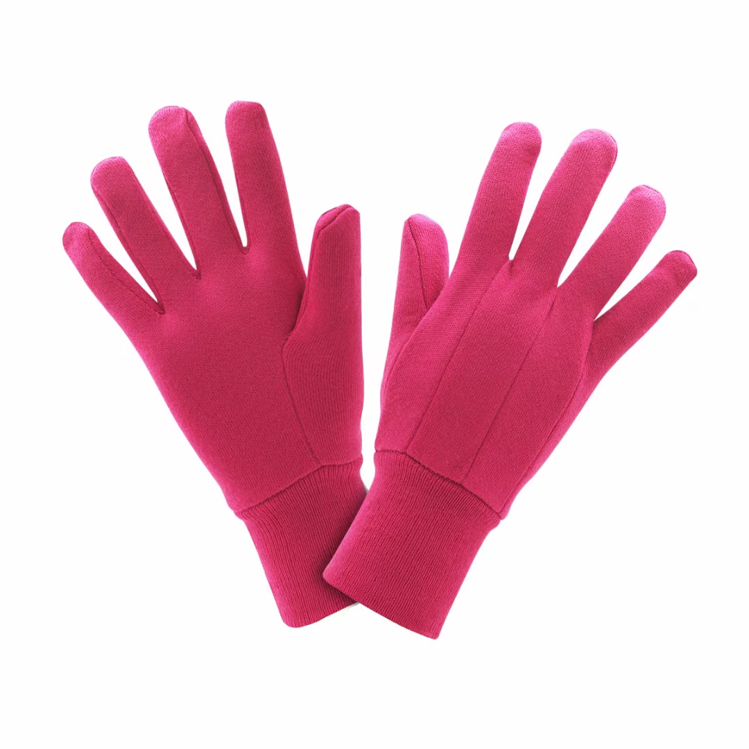 Hot Selling Soft Jersey Gardening Gloves Cotton Glove Manufacturers