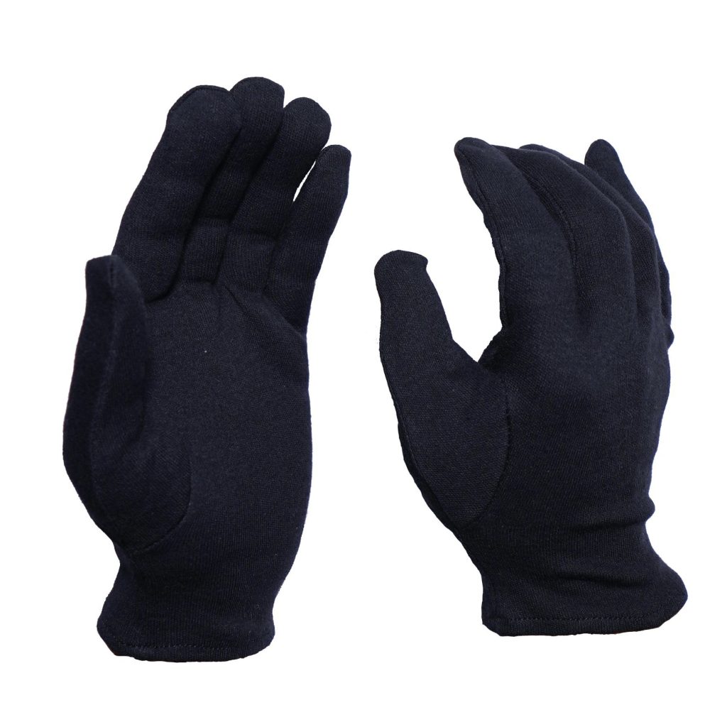 100 black cotton hand gloves Cotton Glove Manufacturers