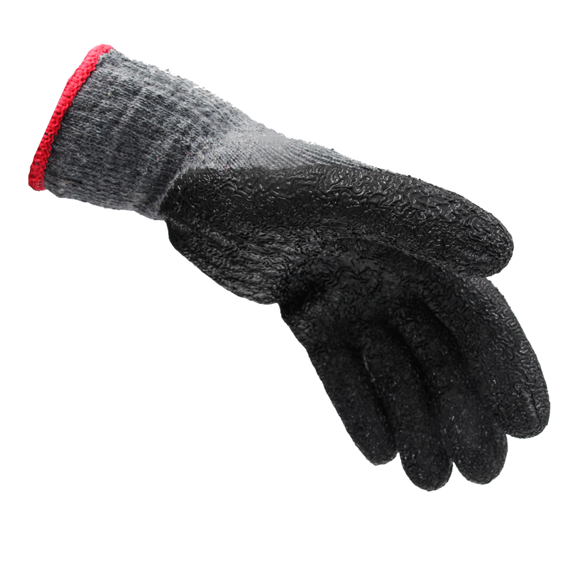 cotton knitted Latex working hand gloves Cotton Glove Manufacturers