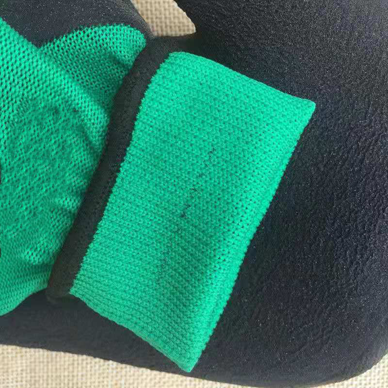 cotton knitted palm latex coated gloves Cotton Glove Manufacturers