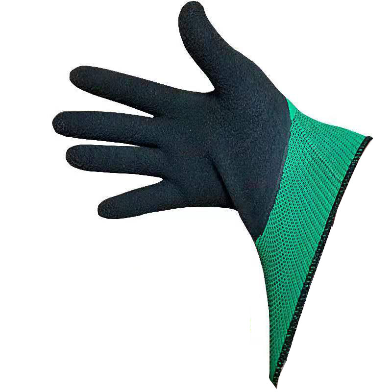 cotton knitted palm latex coated gloves Cotton Glove Manufacturers