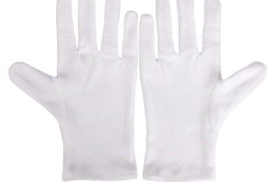 Thin cotton gloves