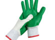 Anti-slip safety protective coated cotton gloves for workers