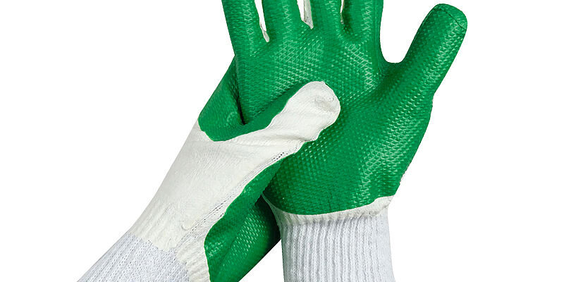 Anti-Slip Safety Protective Coated Cotton Gloves Manufacturer (3) Anti-slip safety protective coated cotton gloves for workers