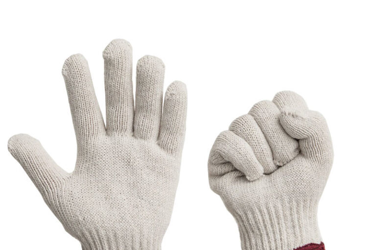 Anti-Slip White Labor Protective Work Cotton Gloves Factory (4) Anti-slip white labor protective cotton gloves for safety work