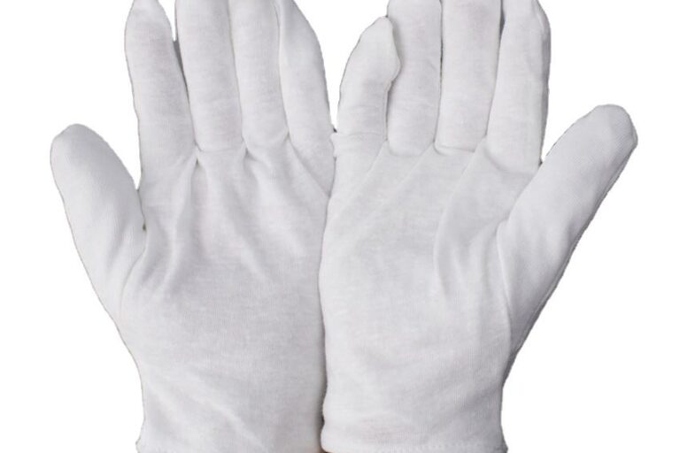 Breathable White Inspection Cotton Gloves Manufacturer Breathable white inspection cotton gloves for industrial use