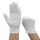 Breathable white inspection cotton gloves for precision tasks