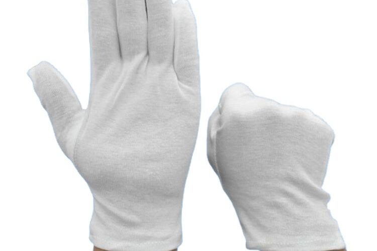Breathable White Inspection Cotton Gloves Manufacturer (2) Breathable white inspection cotton gloves for precision tasks