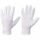 Breathable white inspection cotton gloves for industrial use