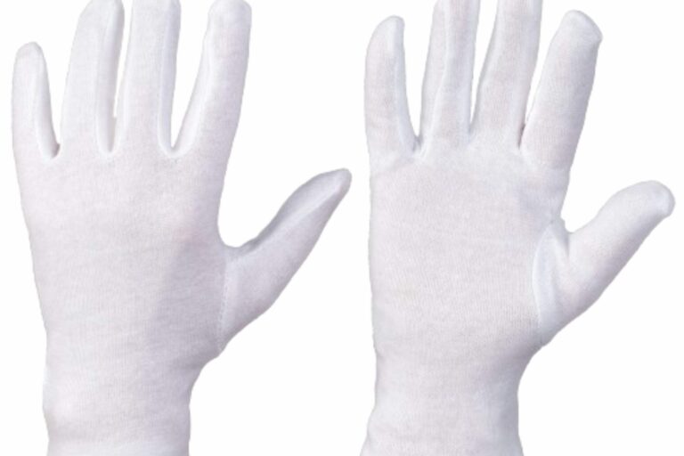 Breathable White Inspection Cotton Gloves Manufacturer Breathable white inspection cotton gloves for industrial use