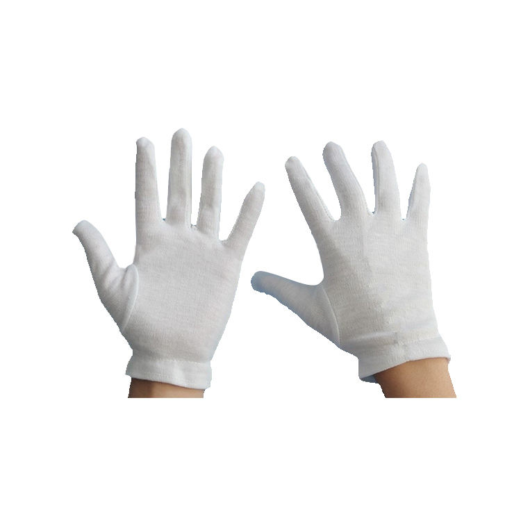 Comfortable breathable inspection cotton gloves for work use