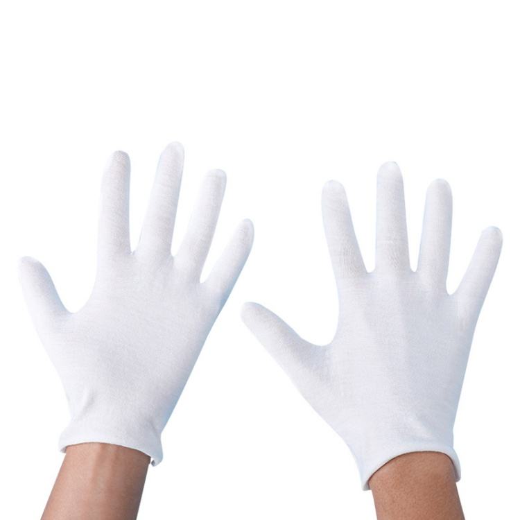 Comfortable breathable inspection cotton gloves for work use