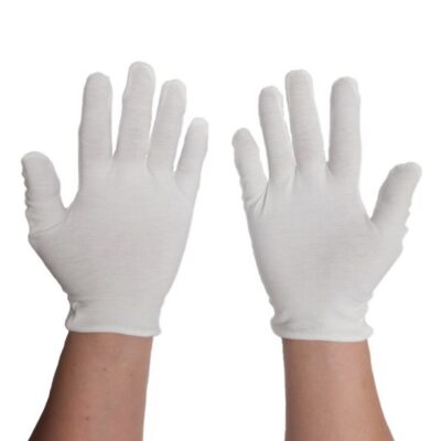 Comfortable breathable inspection cotton gloves for work use
