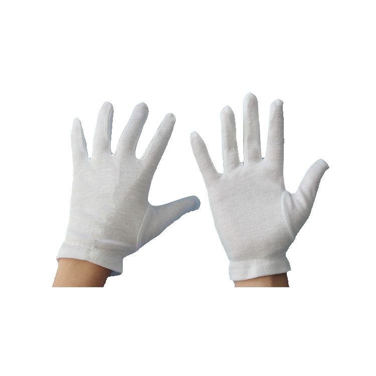 Comfortable breathable inspection cotton gloves for work use
