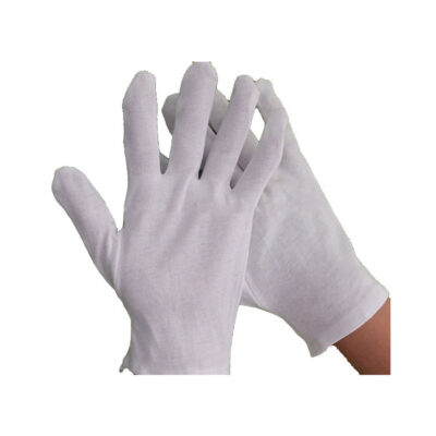 Comfortable breathable inspection cotton gloves for work use