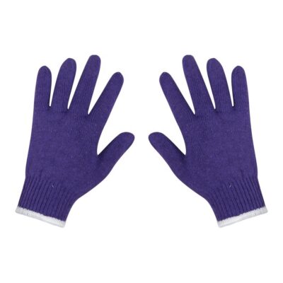 Custom design safety work cotton gloves for industrial protection