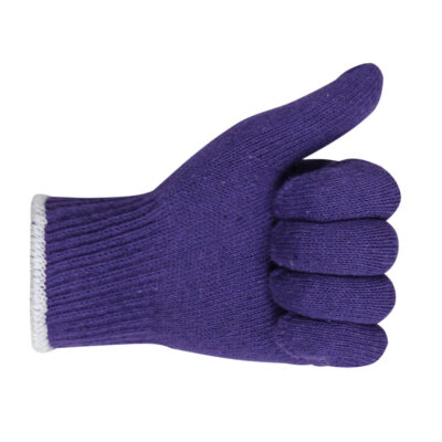 Custom design safety work cotton gloves for industrial protection