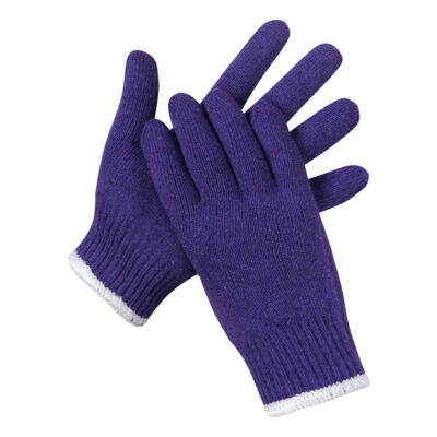 Custom design safety work cotton gloves for industrial protection