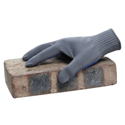 Cut-resistant dotted cotton gloves for construction and garden work