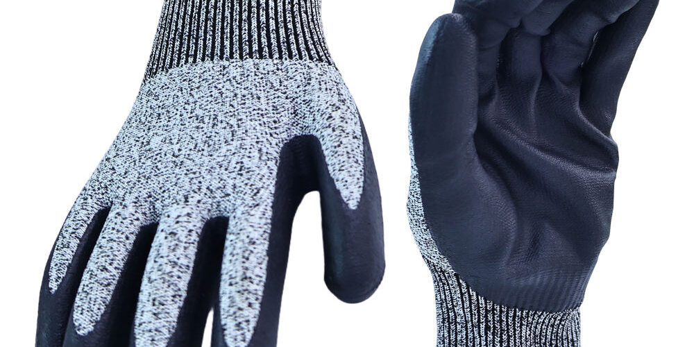 Cut-Resistant Safety Coated Cotton Gloves Manufacturer (3) Cut-resistant coated cotton gloves for industrial safety