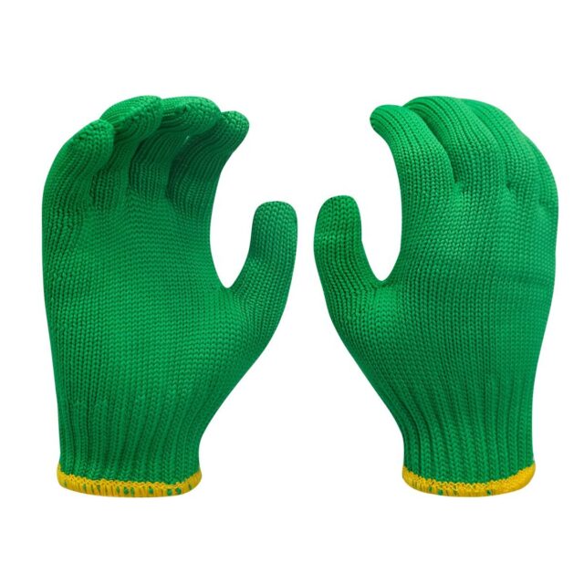 Cut-resistant safety work cotton gloves for industrial protection