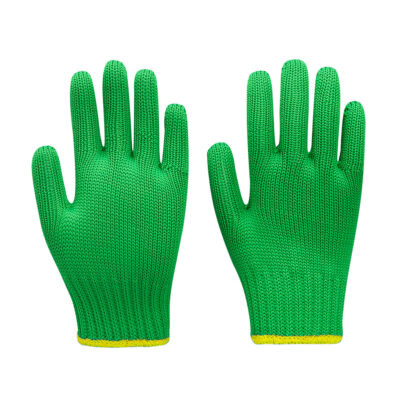 Cut-resistant safety work cotton gloves for industrial protection
