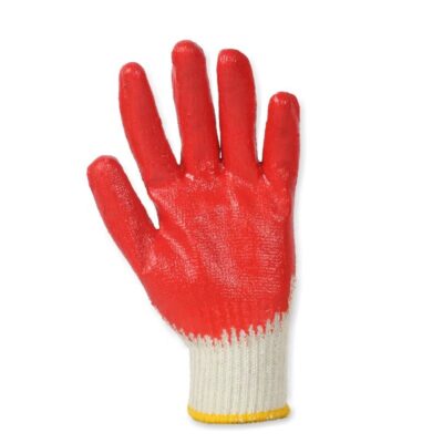Construction safety coated cotton gloves for work protection