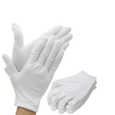High-quality inspection cotton gloves for work use