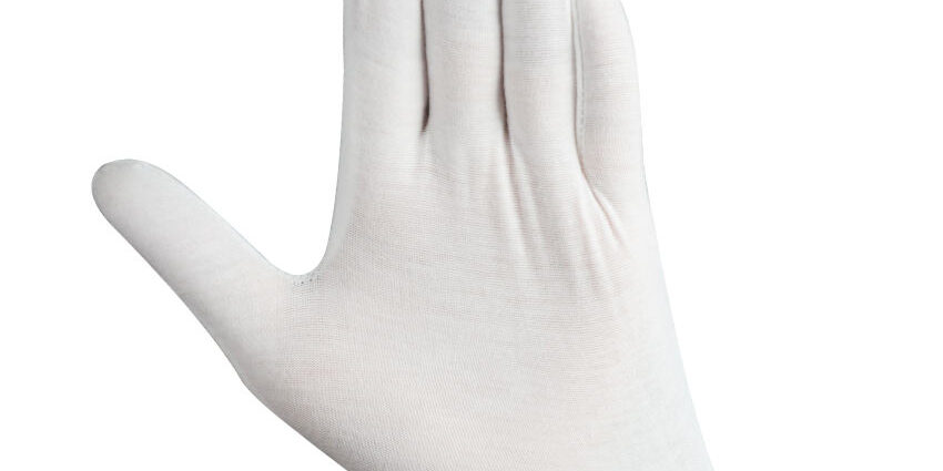 High-quality inspection cotton gloves for work use