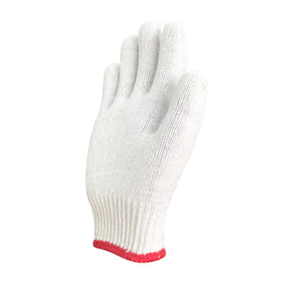 Durable protective safety work cotton gloves for industrial use