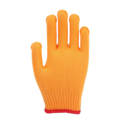 Heat-resistant cut-resistant work cotton gloves for high-temperature safety
