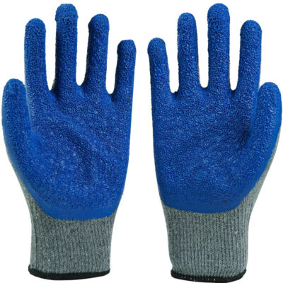 High-quality safety protection coated cotton gloves for workers