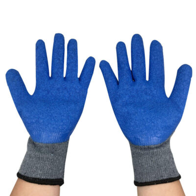 High-quality safety protection coated cotton gloves for workers