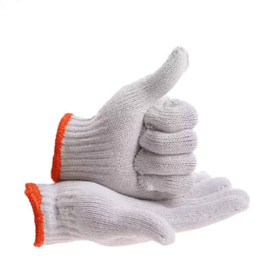 High-quality washable durable work cotton gloves for safety use