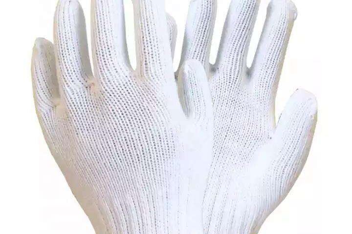 High-quality washable durable work cotton gloves for safety use