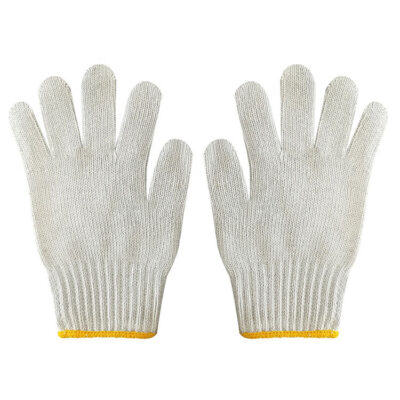 High-quality washable durable work cotton gloves for safety use