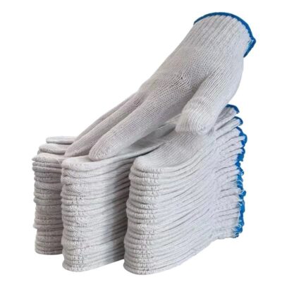 High-quality washable durable work cotton gloves for safety use