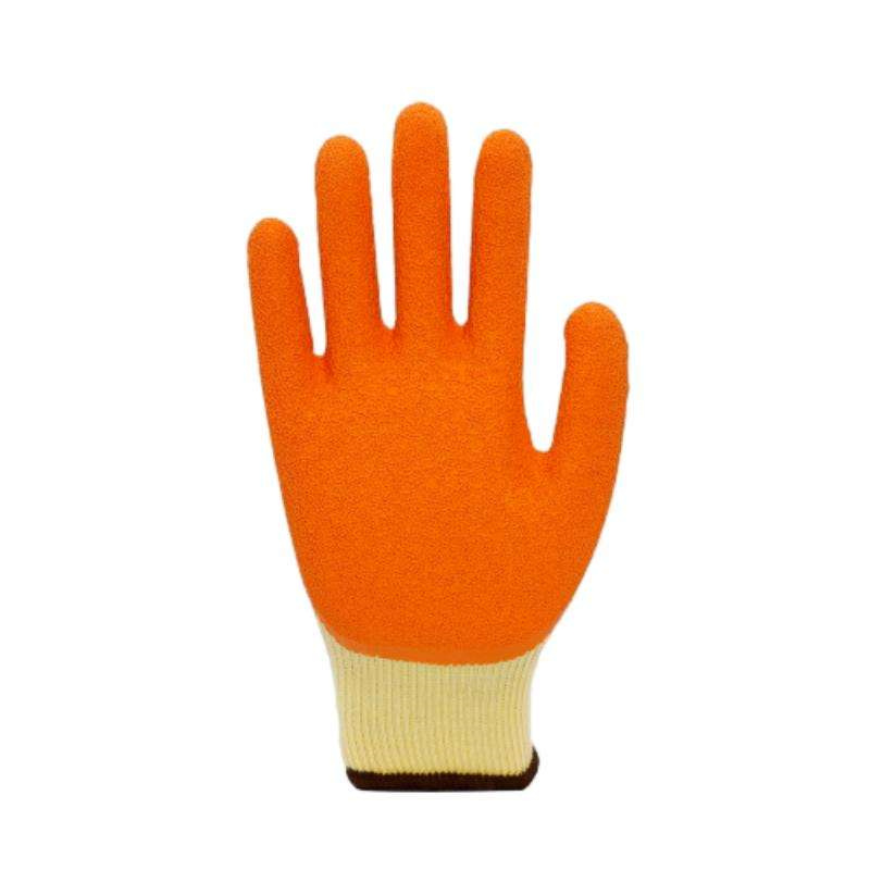 Industrial construction safety coated cotton gloves for workers