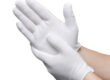 Soft high-quality inspection cotton gloves for delicate tasks